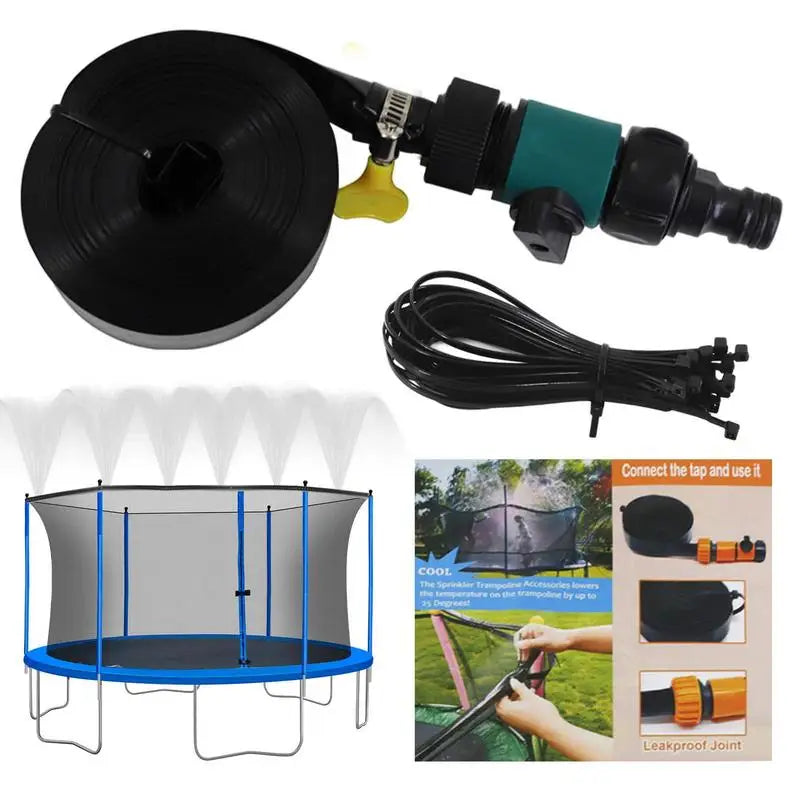 Aspersor de agua para trampolín