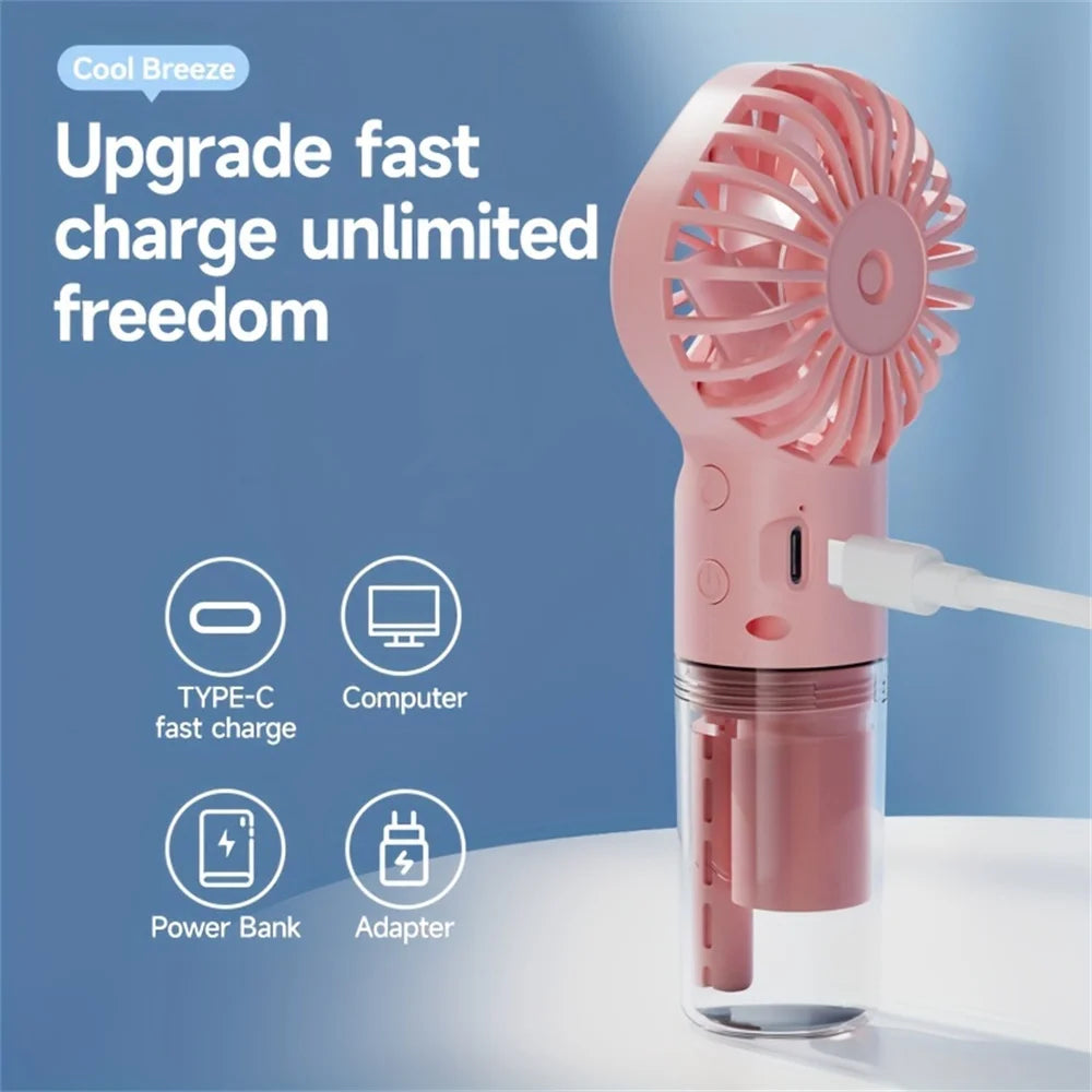 Handheld Cooling Spray Fan